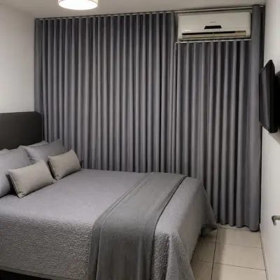Cortinas sob medida confeccionadas no ateliê Regina Cortinas em Cachoeirinha RS